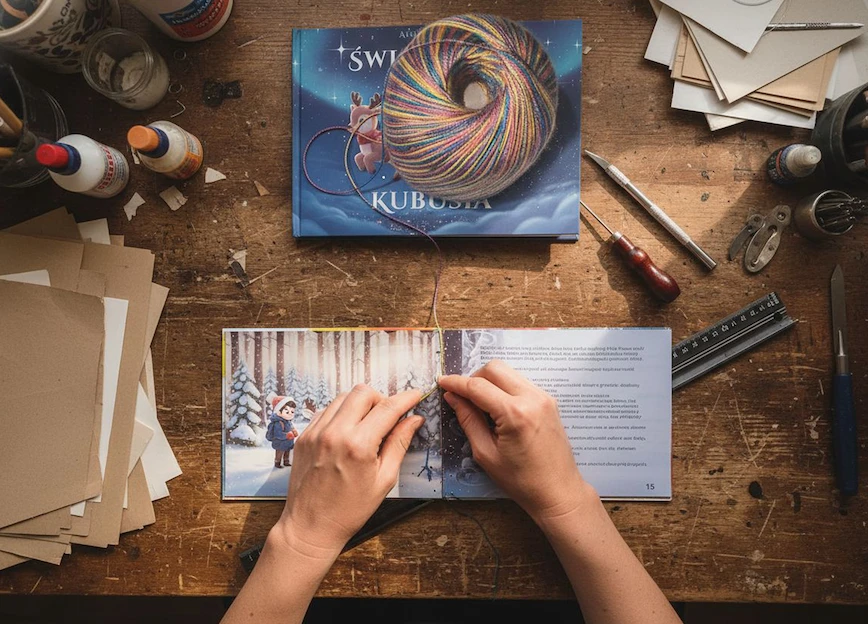 Pracownia - ręczne składanie i oprawianie personalizowanych książek